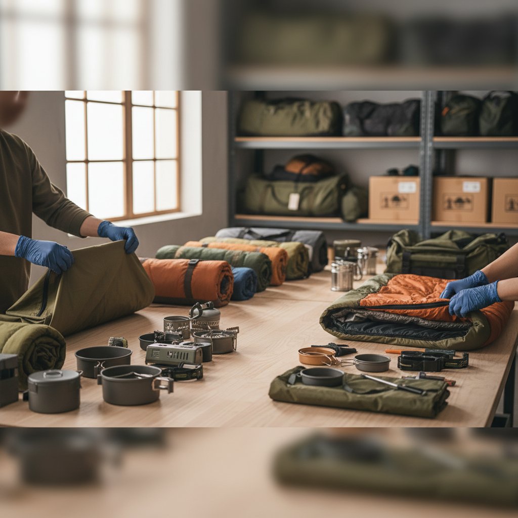 Tent rental equipment and camping gear